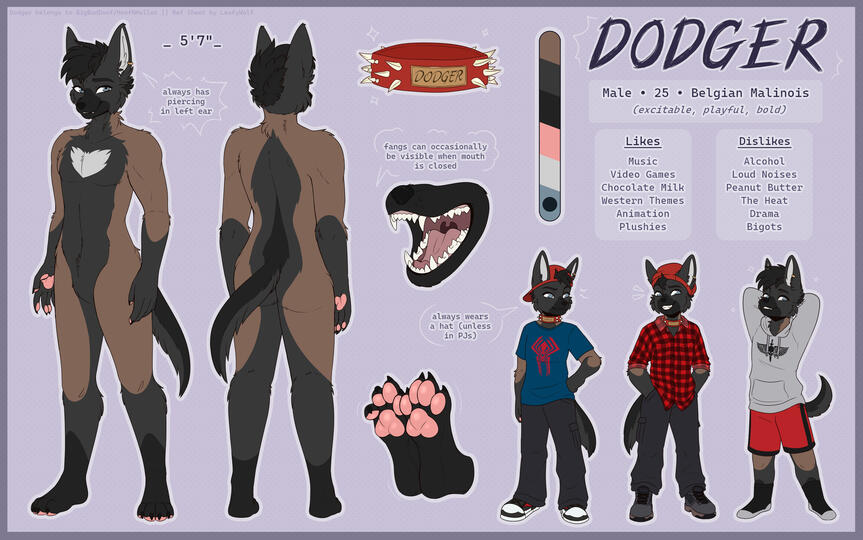 Preset 4: £150 (2 fullbodies, 3 outfit chibis, extra details)